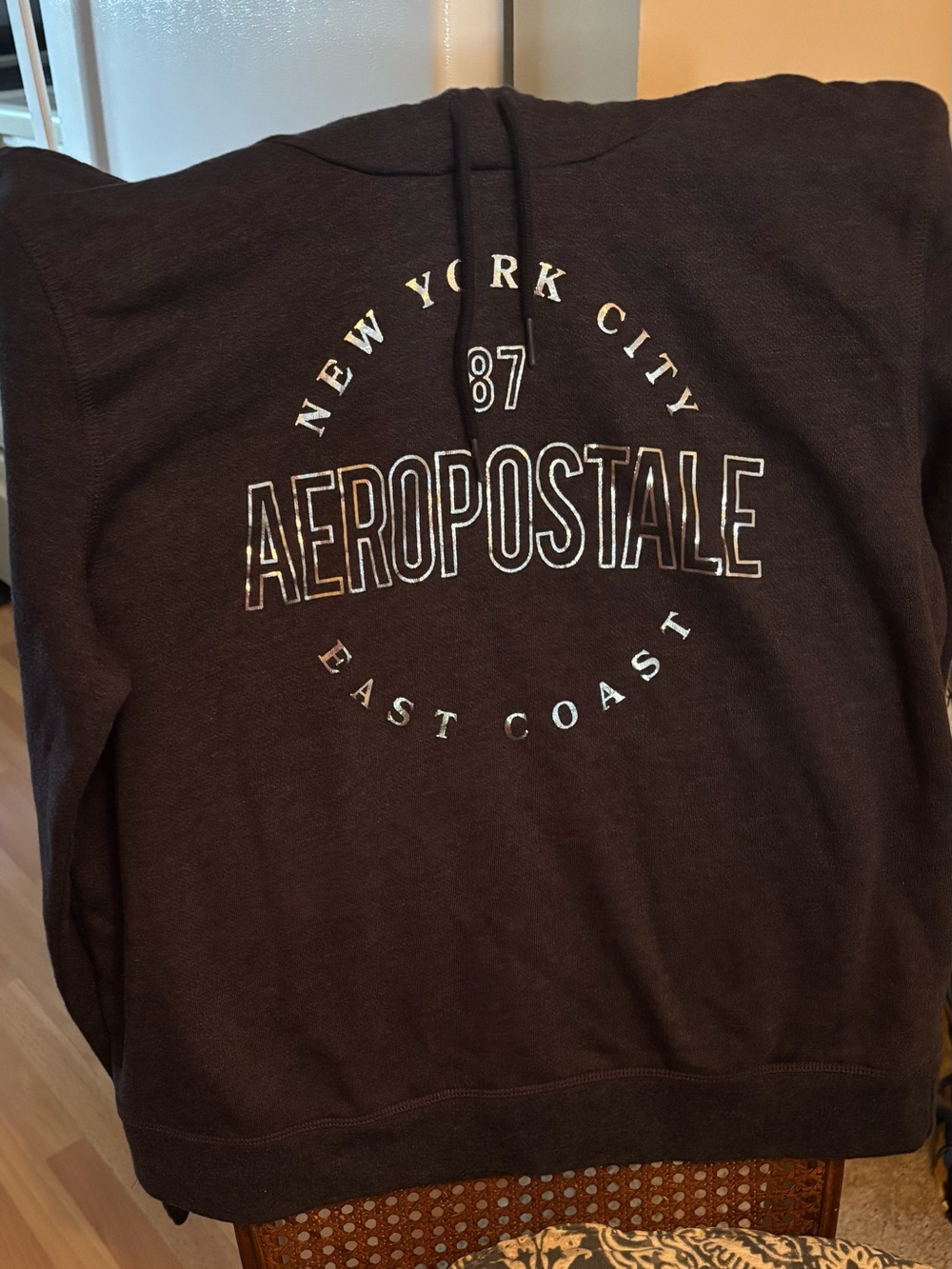 Aeropostale Woman’s Navy hooded sweatshirt